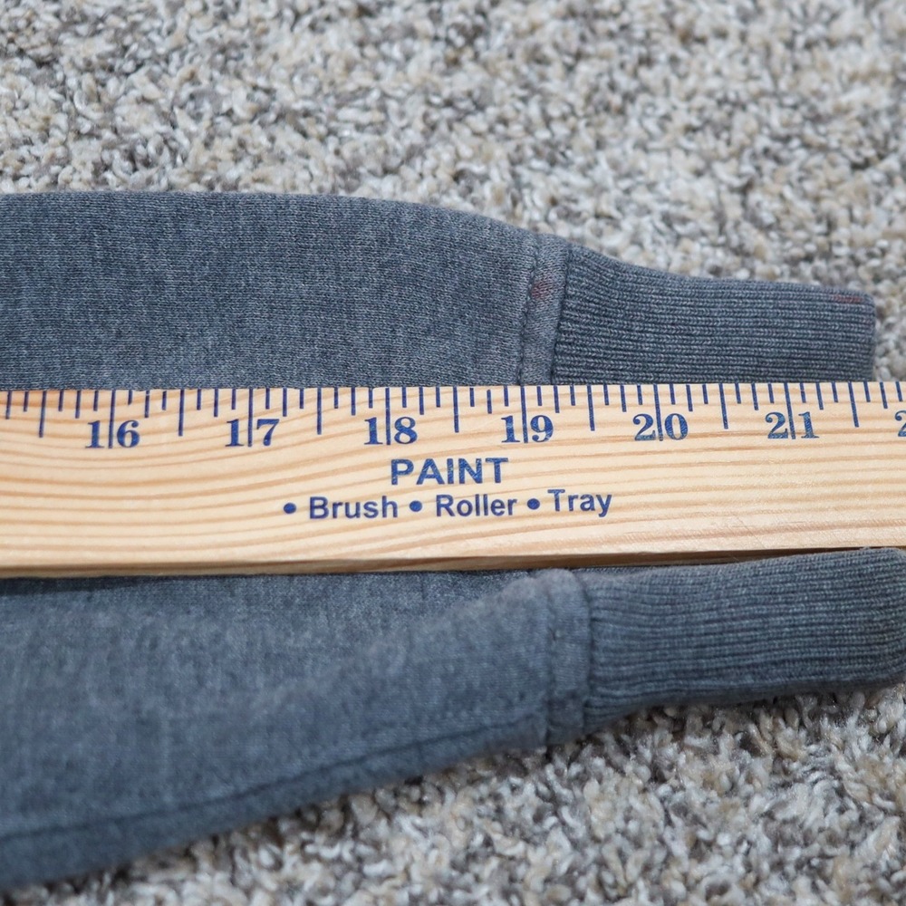 Polo Ralph Lauren Kids Grey Spell-Out‎ Hoodie Fleece Logo Pullover Size M 10-12 - Picture 6 of 10